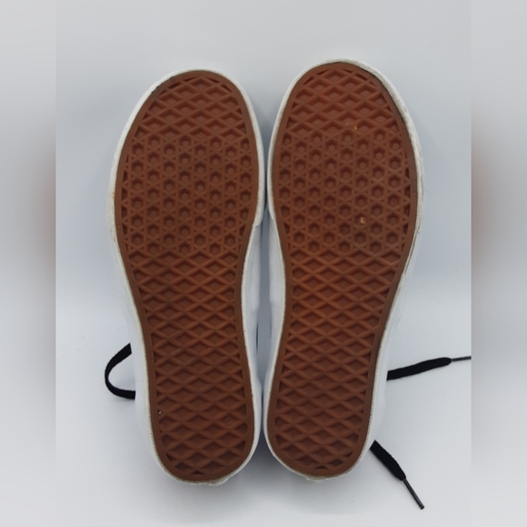 Vans Unisex Tartan Plaid Print Lace Up Skateboard Sneaker. - Picture 11 of 13